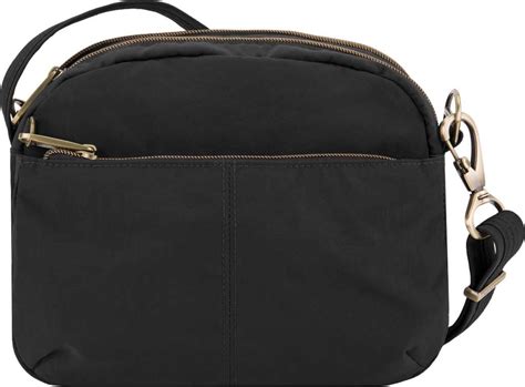 travelon east west shoulder bag w rfid protection|Anti.